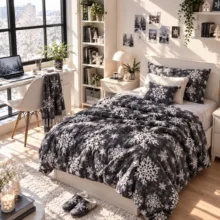 پتو مسافرتی 1 نفره مدل بلور یخ سایز 160×220 سانتی‌متر