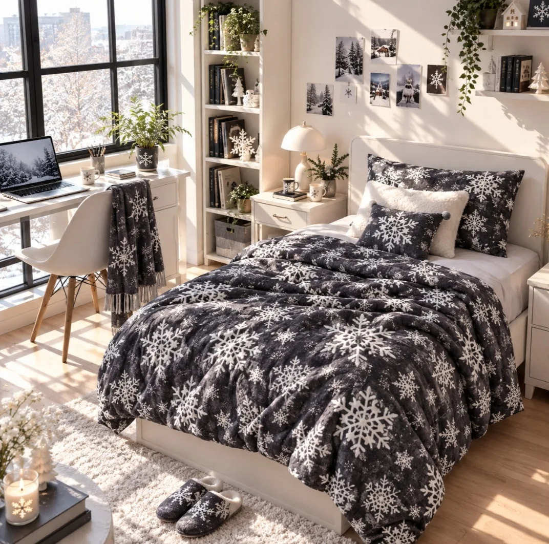 پتو مسافرتی 1 نفره مدل بلور یخ سایز 160×220 سانتی‌متر
