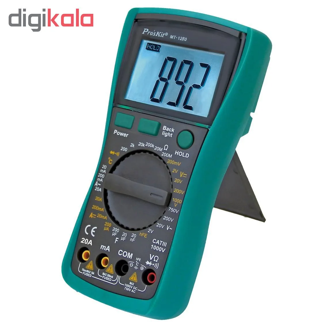 مولتی متر دیجیتال پروسکیت مدل MT-1280