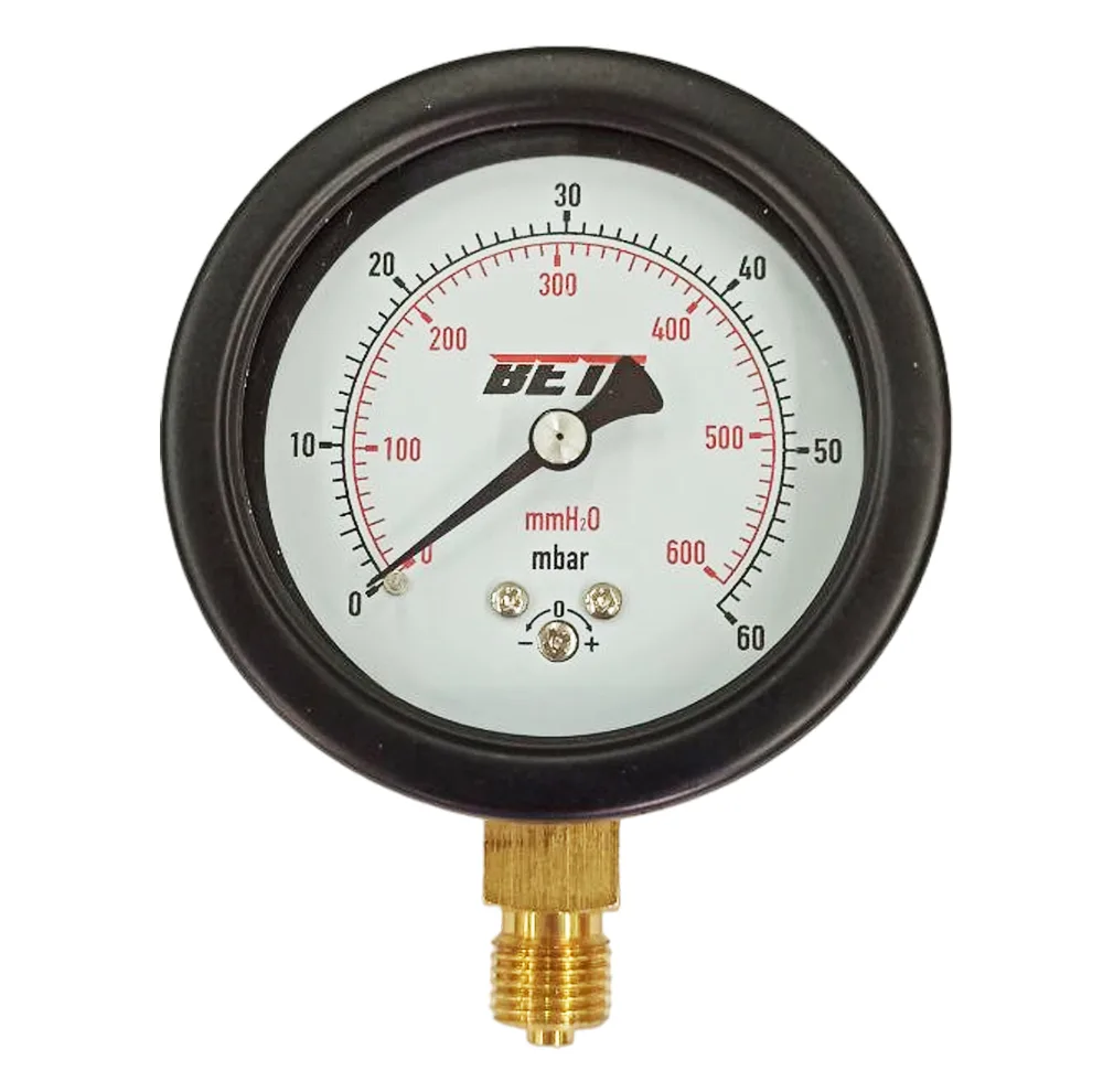 گیج فشار بتا مدل MTB-63L-60Mbar