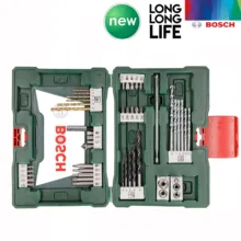 مته و سرپیچ گوشتی بوش مدل V-LIne 48 Tin مجموعه 48 عددی