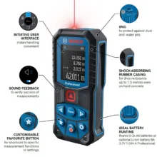 متر لیزری بوش مدل GLM 50-22
