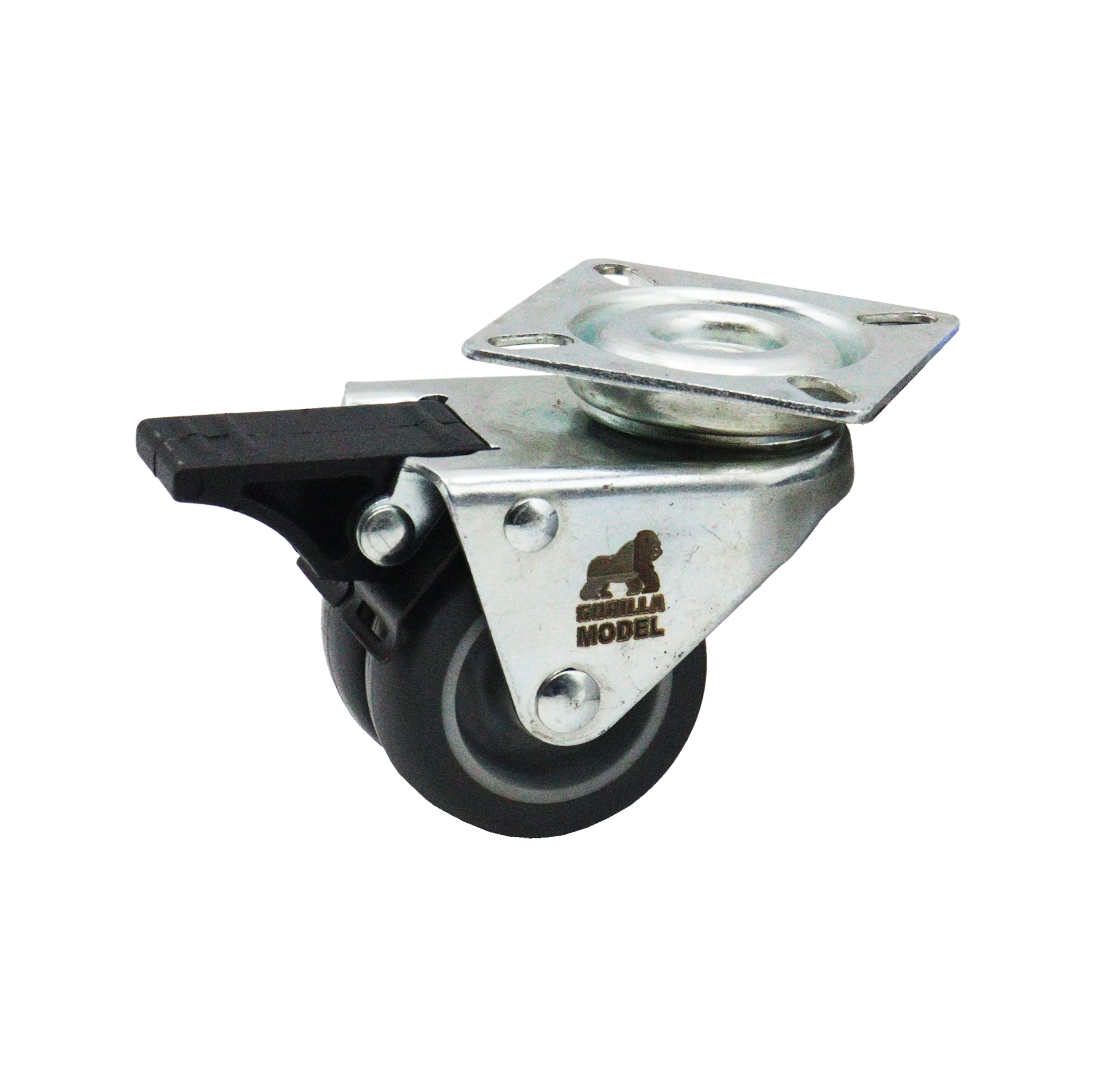 چرخ گردان مدل گوریلا کد YP-2GHOLO-LASTIKI-50MM