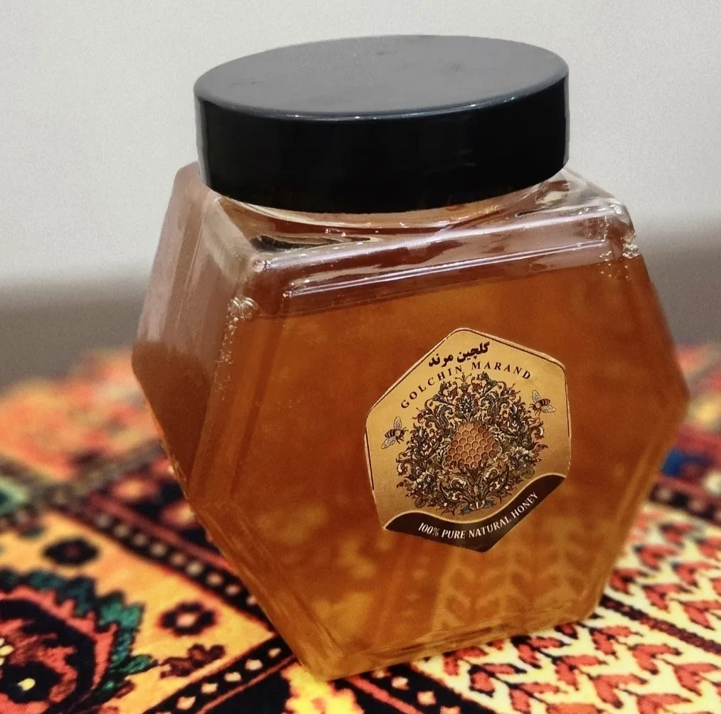 عسل طبیعی چهل گیاه گلچین مرند - 500 گرم