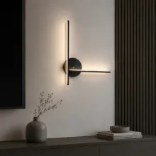 دیوارکوب 2 شعله نور از ما رشکان مدل 2kh.90