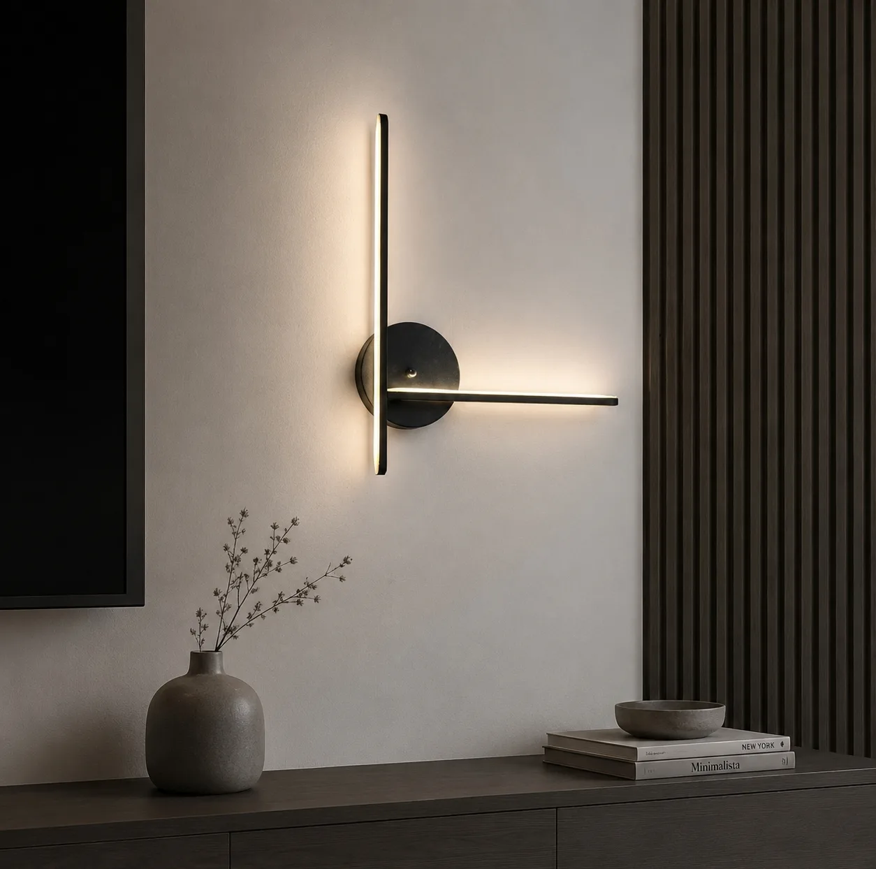 دیوارکوب 2 شعله نور از ما رشکان مدل 2kh.90