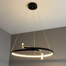 لوستر ۱ شعله باروک سو مدل مدرن کد BAW-R60