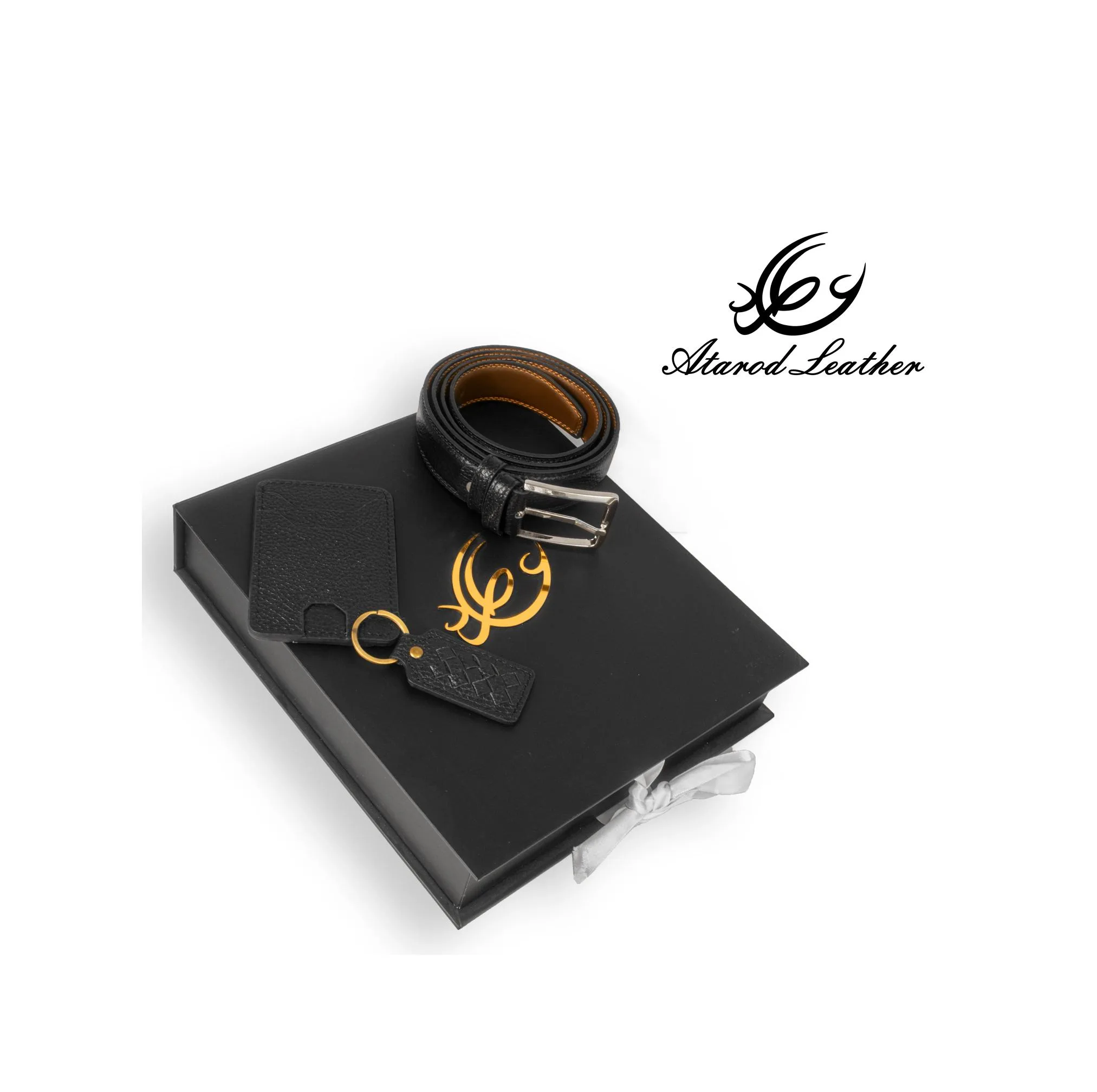 ست هدیه چرم عطارد مدل چرم طبیعی کد A64