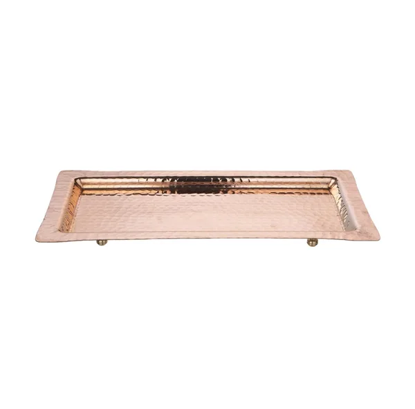 سینی مسی مدل پایه کوتاه کد ZH329