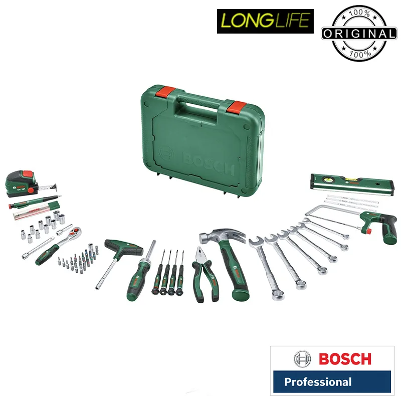 آچار بوش مدل فوق حرفه ای کد 64X-PRO مجموعه 64 عددی