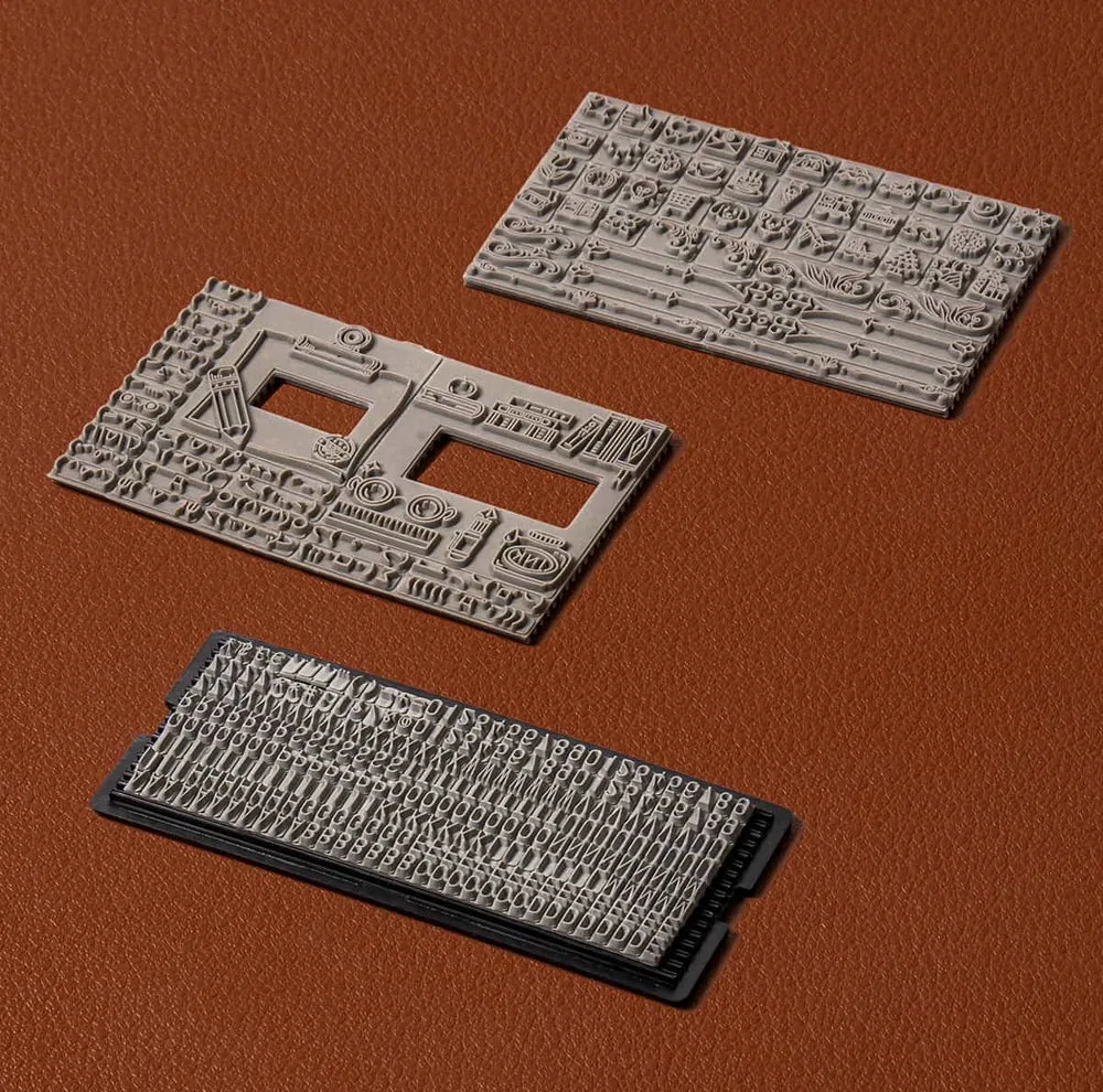 ساختنی 303 تکه روکر مدل ماشین چاپ کلاسیک کد LK602