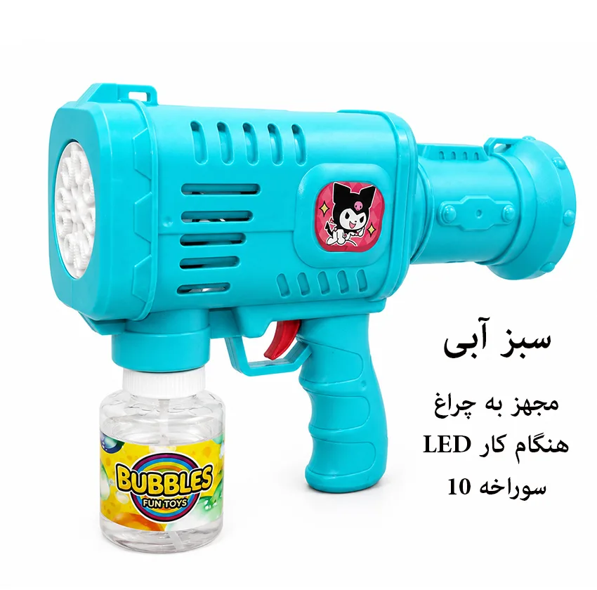 حباب ساز مدل کرومی طرح دم دار کد B111