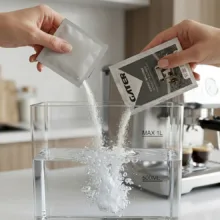 جرم گیر و رسوب زدا دستگاه اسپرسوساز خانگی گتر مدل دوقلو TwinClean 2X بسته پنج عددی