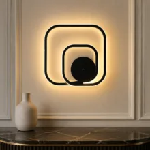 دیوارکوب 1 شعله نور از ما رشکان مدل square