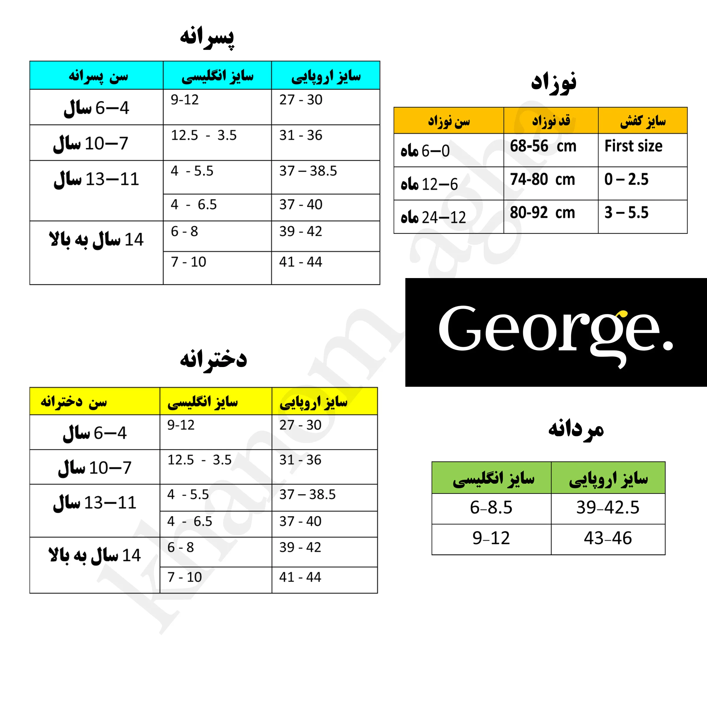 جوراب ساق کوتاه بچگانه دیزنی مدل ANIMAL-ZOO مجموعه 5 عددی