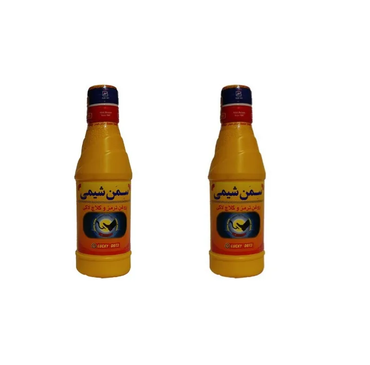 روغن ترمز خودرو سمن مدل DOT3 حجم 250 میلی لیتر بسته 2 عددی