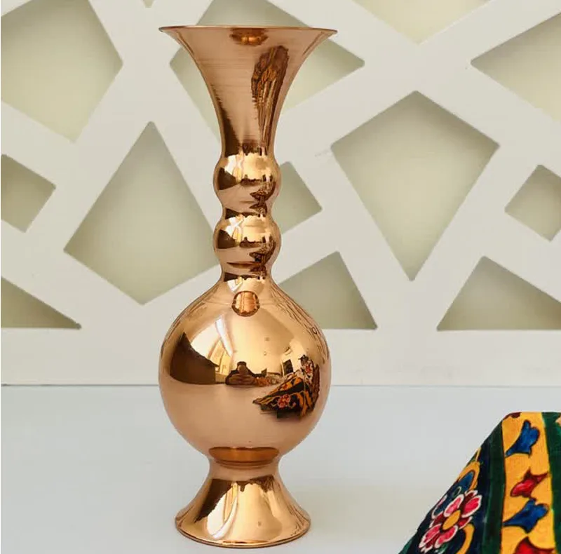 گلدان مسی مدل توپی کد ZH134.4