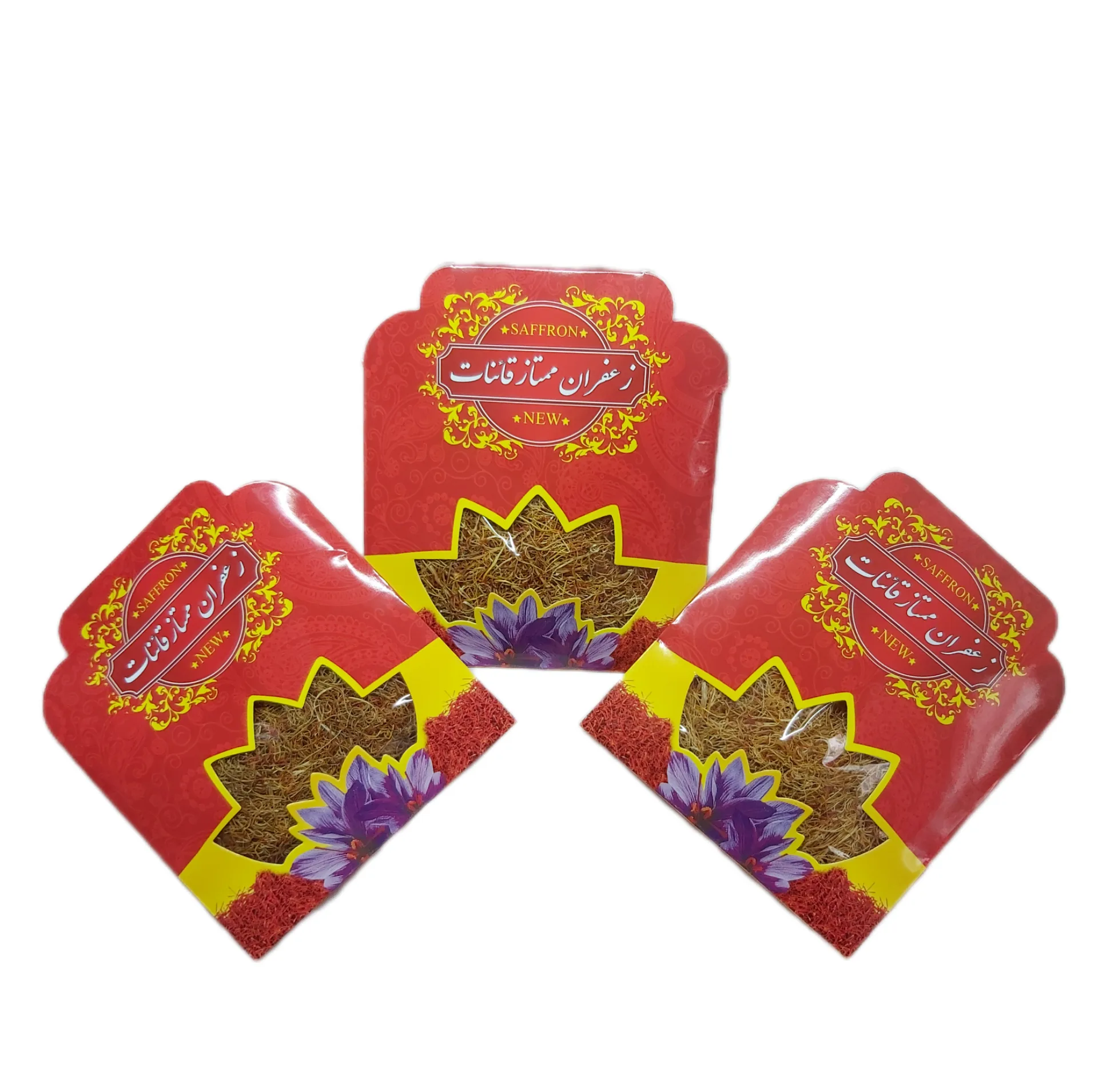 ریشه زعفران قائنات - 4.608 گرم بسته 10 عددی