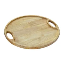 سینی مدل چوبی گرد