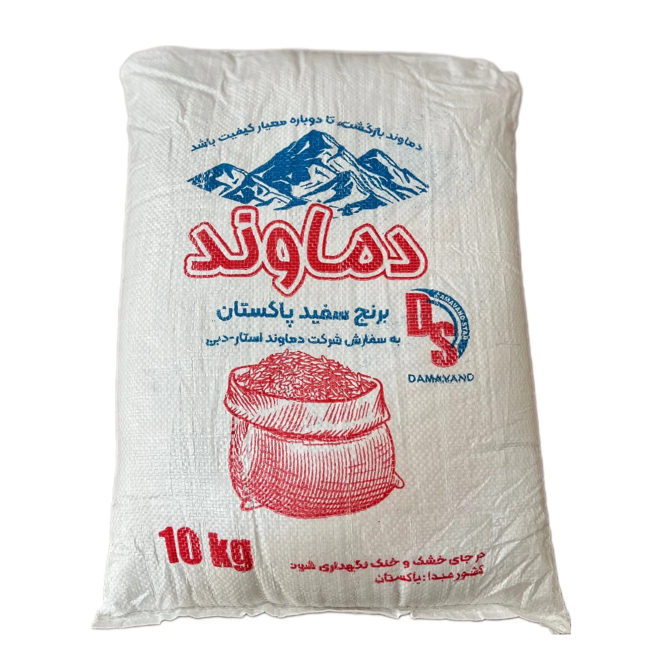 برنج پاکستانی  دماوند - 10 کیلوگرم