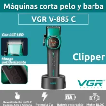 ماشین اصلاح موی سر و صورت شارژی وی جی ار مدل V-885C