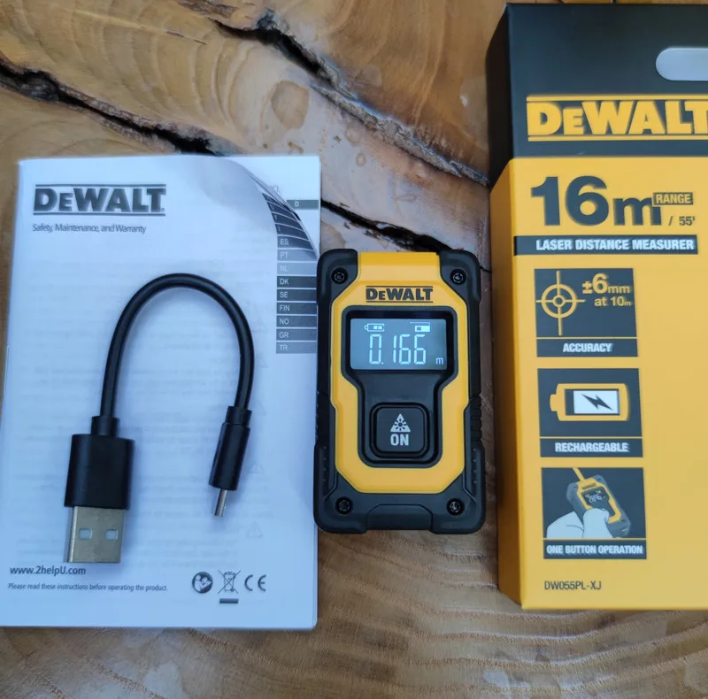 متر لیزری دیوالت مدل  DW055PL-XJ