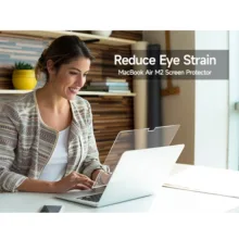 محافظ صفحه نمایش شیشه ای بادیگارد مدل TabG مناسب برای لپ تاپ اپل MacBook Air 15.3 inch M2 / M3 / M4