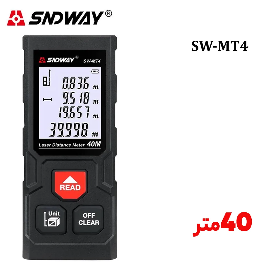متر لیزری سندوی مدل SNDWAY SW-MT4