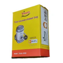پاکت جاروبرقی مدل Tiwa بسته سه عددی مناسب جاروبرقی سطلی