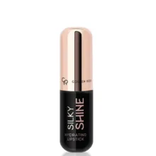 رژ لب جامد براق گلدن رز مدل Silky Shine شماره 218