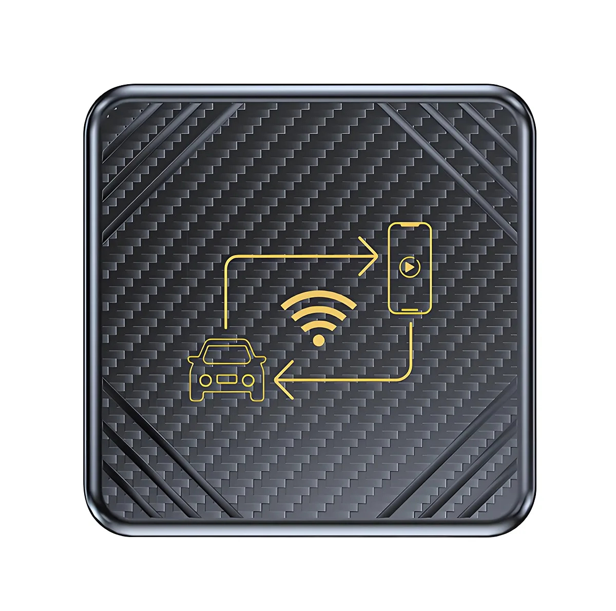 کارپلی و اندروید اتو مدل Wireless CarPlay/Android Auto Q1 به همراه کابل Type-C به USB و کابل Type-C به Type-C
