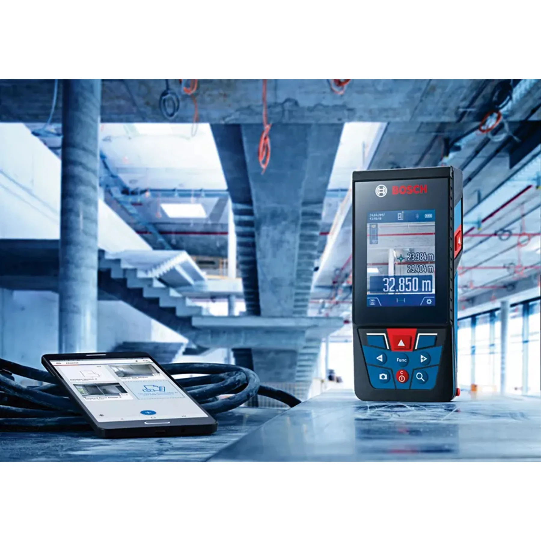 متر لیزری دوربین دار بوش مدل GLM 120 C