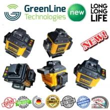 تراز لیزری  مدل 4 بعدی نور سبز کد Dewalt 360-16 L