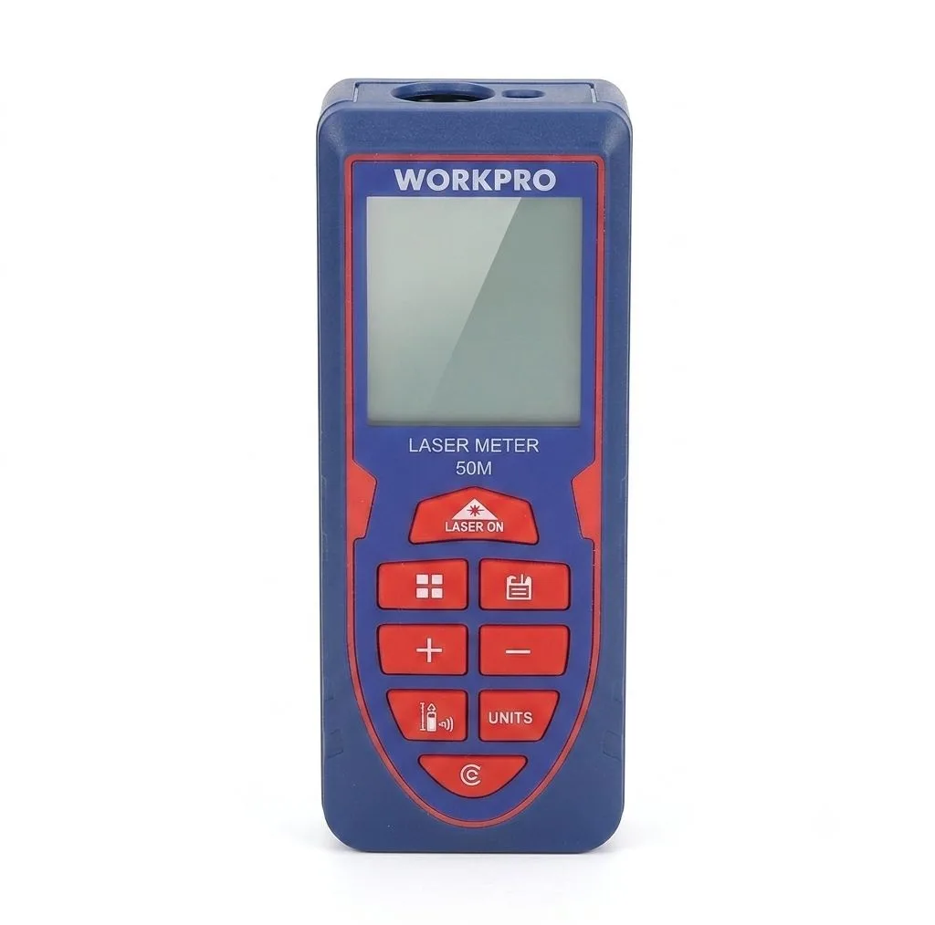 متر لیزری برند ورک پرو مدل WP267002 برد 50 متر