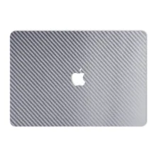 برچسب پوششی ماهوت طرح Silver Carbon مناسب برای لپ تاپ Macbook 12inch Retina