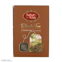چای سیاه کیسهای دارچین سحرخیز بسته 20 عددی