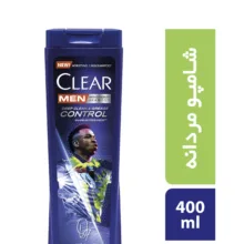 شامپو ضد شوره سر کلییر سری قهرمانان مدل Deep Clean And Grease Control مناسب برای مو چرب  حجم 400 میلی لیتر