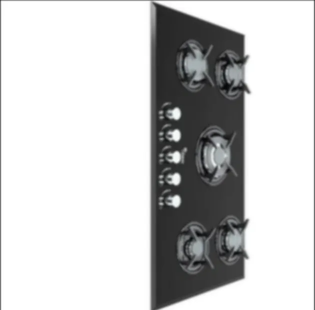 اجاق گاز کابینتی پنج شعله سیمر مدل g560