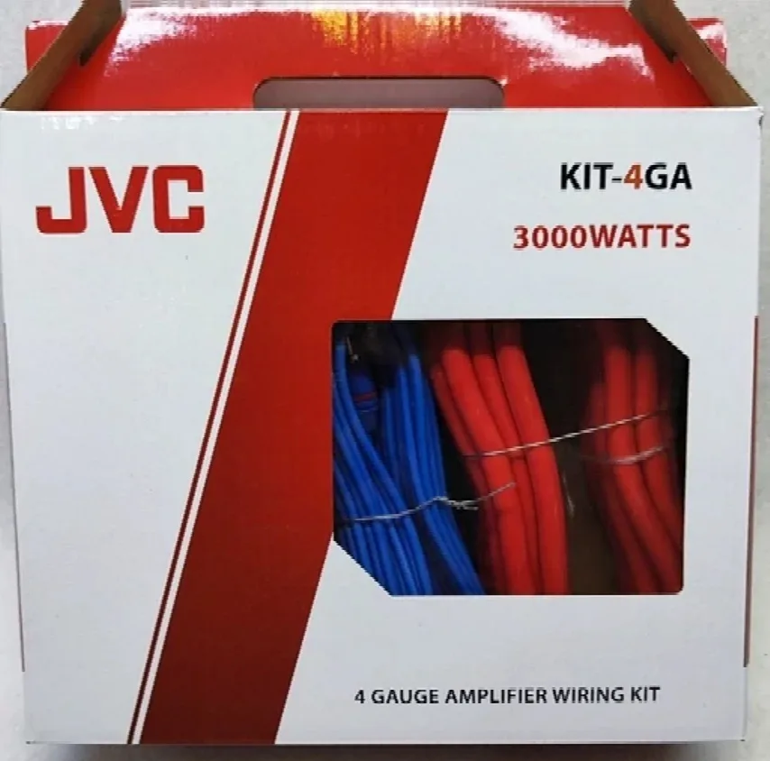 سیم پک کامل 4 گیج جی وی سی مدل KIT-4GA 3000W