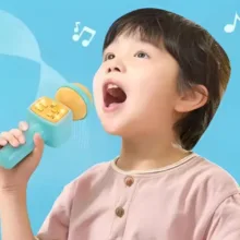 اسباب بازی ناب سل مدل میکروفون موزیکال چراغدار کد Musical microphone with lights