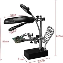 پایه هویه مدل TE-800 به همراه گیره مونتاژ