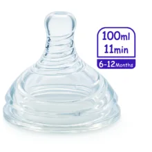 شیشه‌ شیر وی کر مدل دهانه عریض طرح رویا کد B311 حجم 230 میلی لیتر
