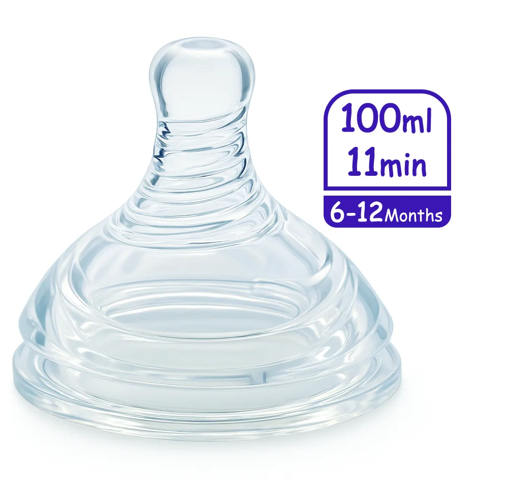 شیشه شیر وی کر مدل دهانه عریض طرح رویا کد B311 حجم 230 میلی لیتر