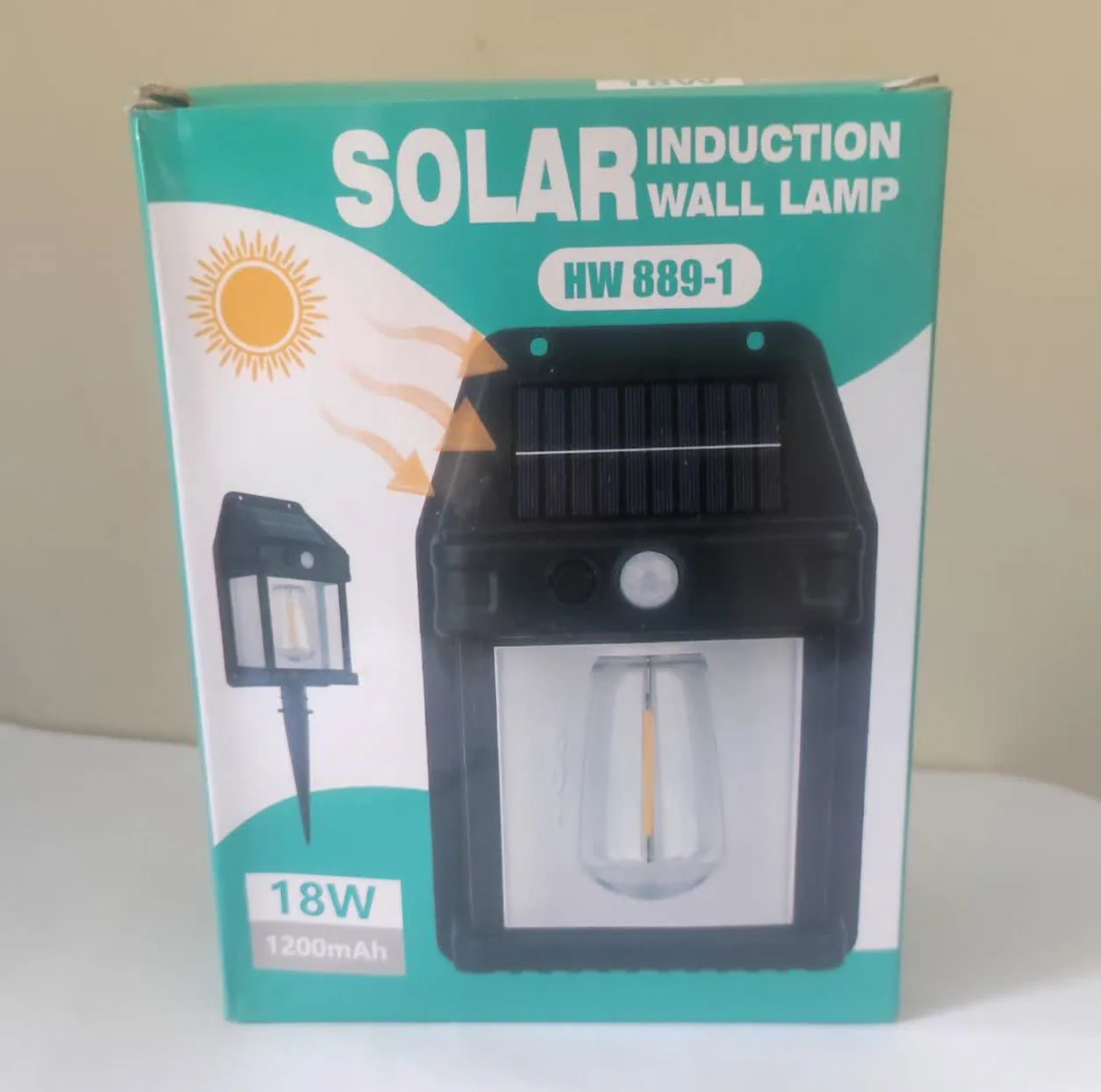 چراغ پارکی خورشیدی مدل WW 889-1
