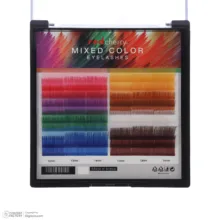 مژه مصنوعی رد چری مدل Rainbow D 0.10