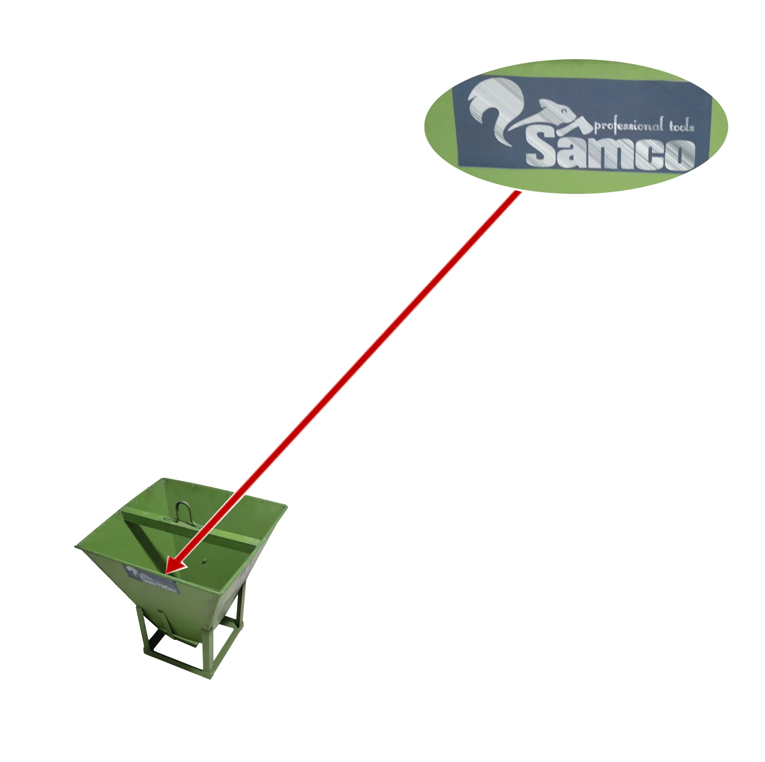باکت حمل مصالح ساختمانی سامکو مدل YP-AZN-56*56*60CM