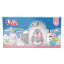 ست بهداشتی کودک پینوبیبی مدل Baby Girl Gift Set مجموعه 7 عددی