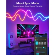 ریسه مدل نئون فلکسی RGB-IC App طول 5 متر