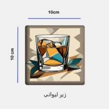 ست ماگ به همراه زیر لیوانی و پد ماوس مدل نوشیدنی کد 209