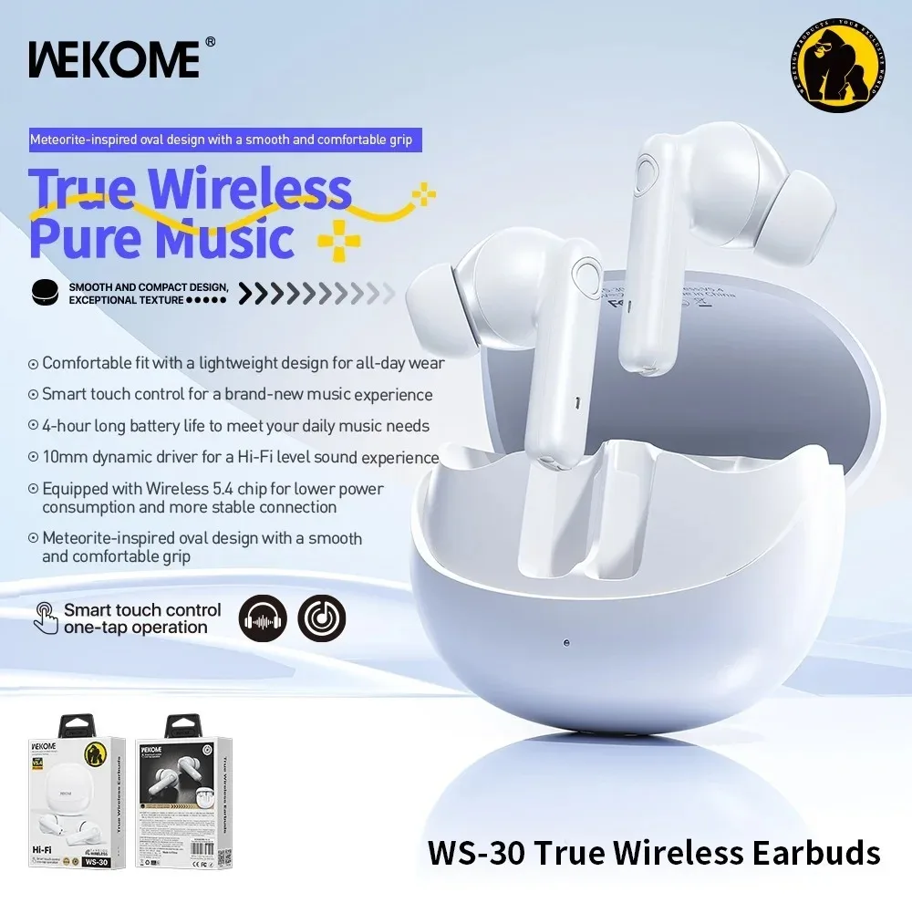 هدفون بلوتوثی دبلیو کی دیزاین مدل KIN30KONG